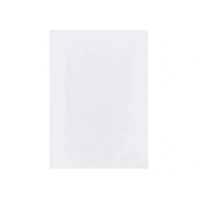 Abbildung von Kangaro PP Kunstoff Aktenhülle/Plastikhülle DIN A4 genarbt Transparent extra stark (120 µ), 31.5x23.7x3.5