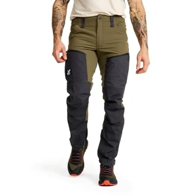 Abbildung von RevolutionRace Herren RVRC GP Pro Pants, Hose zum Wandern und für viele Outdoor Aktivitäten, Dark Olive, XXL