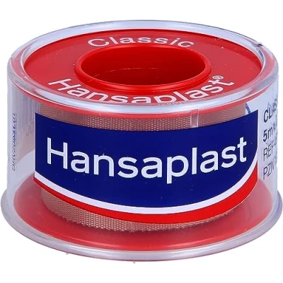 Abbildung von Hansaplast Fixierpflaster Classic, 5m x 2,5cm 1 St