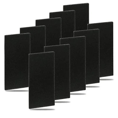 Abbildung von Comedes Filter für Bauknecht Privileg Whirlpool Trockner einsetzbar statt Original 481010354757 Schaumfilter Sockelfilter (10 Stück)