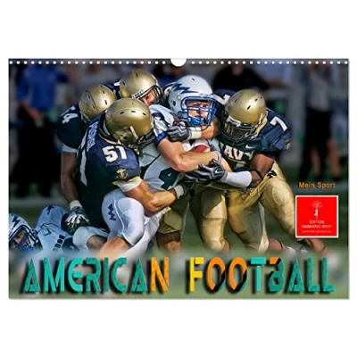 Abbildung von American Football mein Sport (Wandkalender 2025 DIN A3 quer), CALVENDO Monatskalender