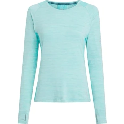 Abbildung von Energetics Damen Evii L/S Langarmshirts, Melange/Mint Dark/Mi, M