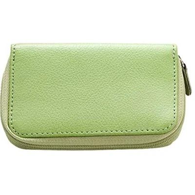 Abbildung von Alassio Maniküre Etui Leder grün, 12 cm