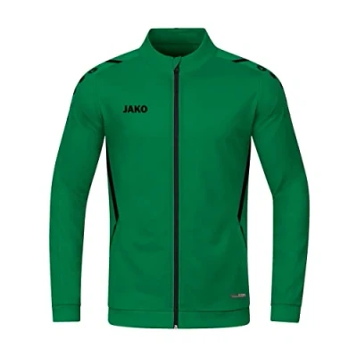 Abbildung von JAKO Challenge Trainingsjacke, Herren, Größe: 62, Gruenschwarz