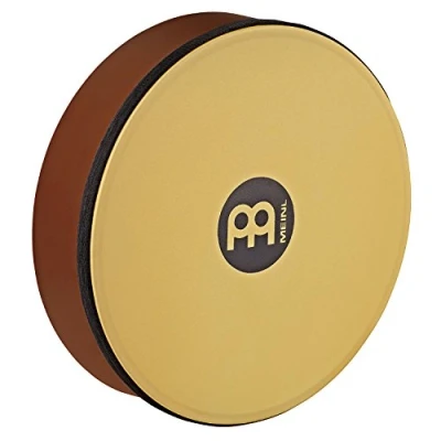 Abbildung von Meinl Percussion HD10AB TF Hand Drum mit Kunststofffell, 25,4 cm (10 Zoll) Durchmesser, african brown
