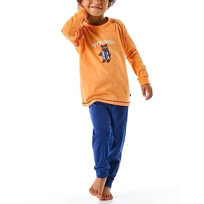 Abbildung von Schiesser Mädchen Schlafanzug Nachthemd mit Leggings Lang 100% Organic Bio Baumwolle Größe 140 Pyjamaset, Rosa_179947, 92