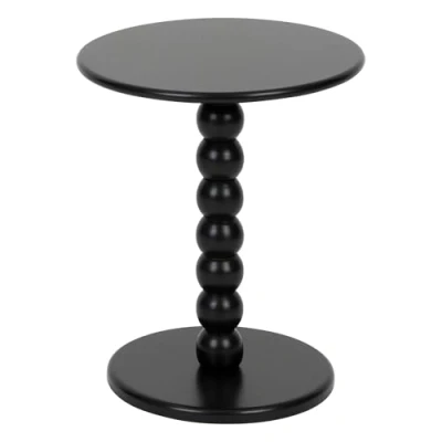 Abbildung von ATMOSPHERA CREATEUR D&#039;INTERIEUR Couchtisch &#039;Chamlo&#039;, schwarz, Ø 38 cm