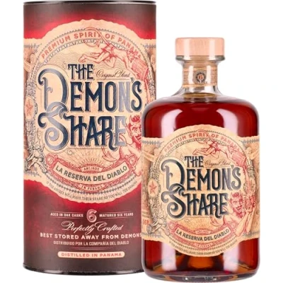 Abbildung von Panama Rum The Demon&#039;s Share 6 Jahre 0,7 Liter