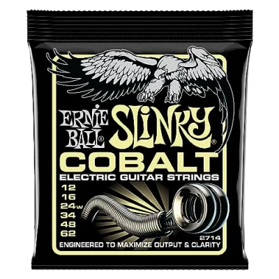 Abbildung von Ernie Ball Mammoth Slinky Cobalt E Gitarrensaiten, Stärke 12 62