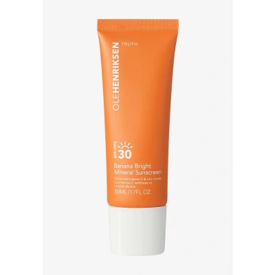 Abbildung von Olehenriksen Banana Bright Mineral Sonnencreme Spf 30 Mit Vitamine C + Niacinamide truth Sunscreen Spf30 50ml