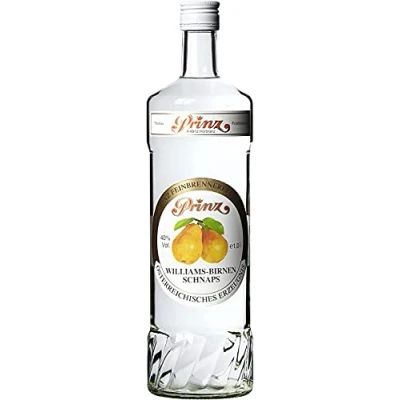 Abbildung von Thomas Prinz Williams Birnen Schnaps Obstbrand 40% 1,0 Liter I Visando Paket