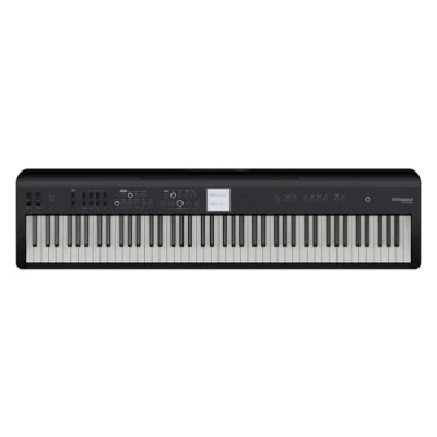 Abbildung von Roland FP E50 Digital Piano SuperNATURAL &amp; ZEN Core Soundengine 88 Tasten Hammermechanik Tastatur Professionelle Begleitautomatik Mikrofoneingang mit Vocal Harmonie Effekten