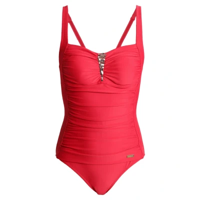 Abbildung von Lascana Lapiz Badeanzug, Damen, Größe: 36xB, Red
