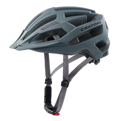 Abbildung von Cratoni helmets GmbH Winora Unisex Erwachsene C Flash (MTB) Helme, Grau Matt, S/M