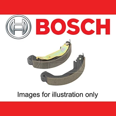 Abbildung von BOSCH 0 986 487 624 Bremsbacken 180 32 Lockheed System FORD: FIESTA 4, KA Schrägheck