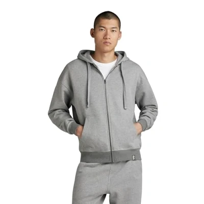 Abbildung von G Star Sweatjacke, Herren, Größe: Medium, Medium grey htr