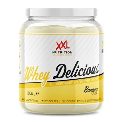 Abbildung von XXL Nutrition Whey Delicious Banane 1000 Gramm