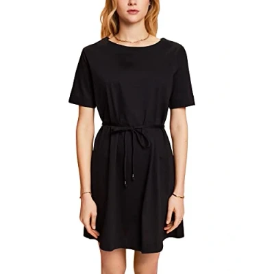 Abbildung von Esprit EASY Freizeitkleid, Damen, Größe: 40, Black
