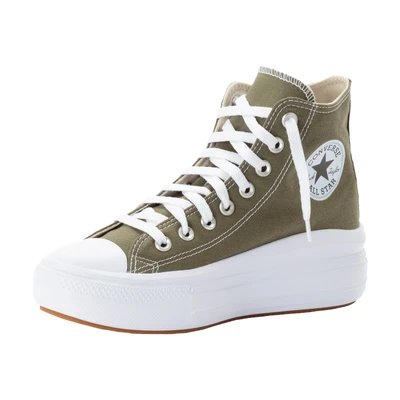Abbildung von Converse Chuck Taylor ALL STAR MOVE Platform Sneaker high, Damen, Größe: 36, Utility/white/black Textil