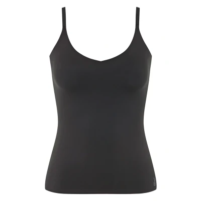Abbildung von Sloggi Spaghetti Unterhemd/shirt, Damen, Größe: Small, Schwarz