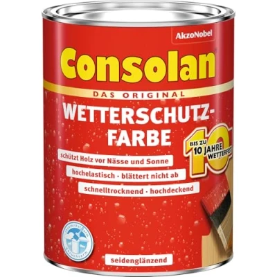 Abbildung von Consolan Wetterschutz Farbe, schiefer, 0,75ml