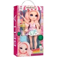 Abbildung von Rainbow High My Fashion Style Doll Bella 28 cm Pinkfarbene Modepuppe mit Aufsehenerregendem Outfit und Schicker Handtasche, zum Spielen, Bewegen, Sammeln, Für Kinder von 4 bis 12 Jahren