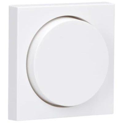 Abbildung von GIRA 065027 Abdeckung Drehdimmer + Potentiometer System 55 Reinweiß seidenmatt