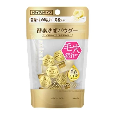 Abbildung von Kanebo Suisai Beauty Clear Gold Powder Wash Enzyme Face 0.4g 15 pieces