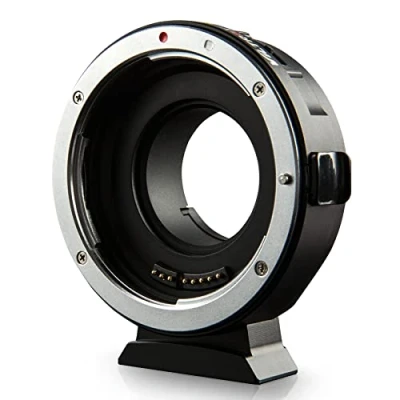 Abbildung von VILTROX EF M1 Bajonettadapter Autofokus Adapter Objektivadapter für Canon EOS EF/EF S Objektiv auf M4/3 MFT Olympus Panasonic Kamera GH4 GH5 GF6 GX7 E M5 M10II PL5