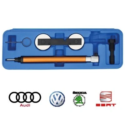 Abbildung von KS TOOLS BT597010 Einstellwerkzeugsatz, Steuerzeiten VOLKSWAGEN: Golf 5 Variant, Passat B7 Limousine, Polo V Schrägheck, AUDI: A6 C6 Avant