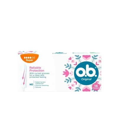 Abbildung von o.b. Tampons Reliable Protection Original Super 16 Stk