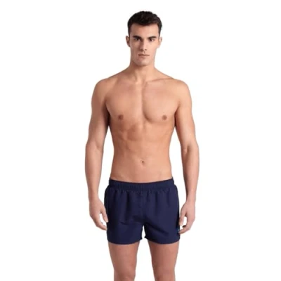 Abbildung von ARENA Herren Fundamentals X short Swim Trunks, Navy turquoise, L EU