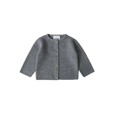 Abbildung von Stellou &amp; friends Strickjacke für Kinder, Größe: 86/92, Grau