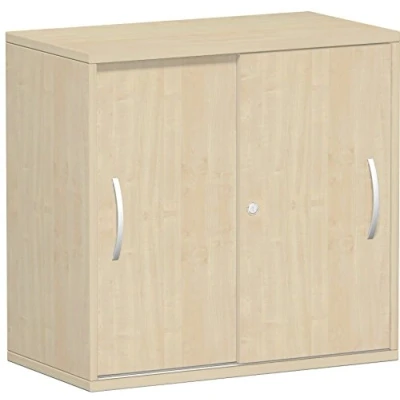 Abbildung von Gera Möbel Schranksystem Flex Schiebetürenschrank, Holzdekor, ahorn/ahorn, 80 x 42.5 79.8 cm