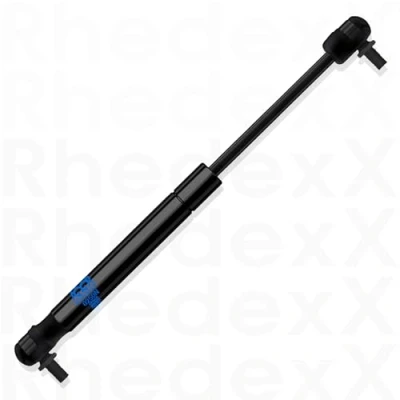 Abbildung von RhedexX® Gasfedern 083739 0200N Ersatz für Stabilus Lift O Mat, Gasdruckfeder mit M8 Winkelgelenk Kugelkopf Gasdrukdämpfer Kugelgelenk Länge 485mm, Hub 200mm, Kraft 200N (200N 083739)