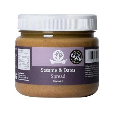 Abbildung von Nutural World Sesam und Dattel Aufstrich (1kg) Great Taste Award Gewinner