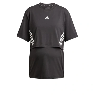 Abbildung von adidas Performance Maternity TEE Tshirt print, Damen, Größe: XL, Black