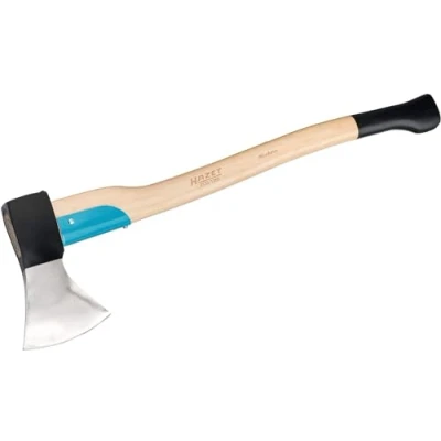 Abbildung von HAZET 2133 1250, Einzelne Axt, Spaltaxt, Holz, 1 Stück(e), Stahl, Schwarz, Blau, Holz