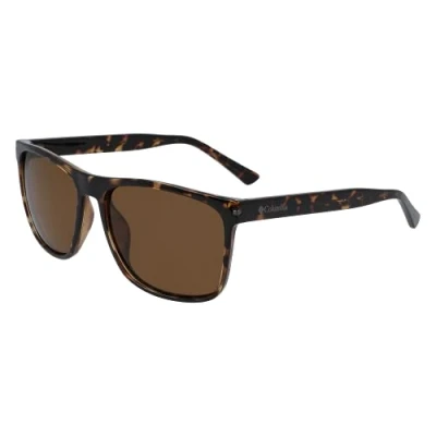 Abbildung von Columbia C550SP Boulder Ridge Sonnenbrille, Größe: One Size, Shiny tortoise brown