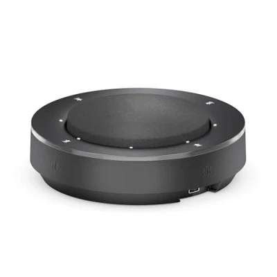 Abbildung von PureLink Vuelogic Konferenzmikrofon, Zusatzmikrofon Erweiterungs Mikrofon für VL VB300, Plug &amp; Play, Stummschaltung, Konferenzraum, Home Office, Büro, Schwarz
