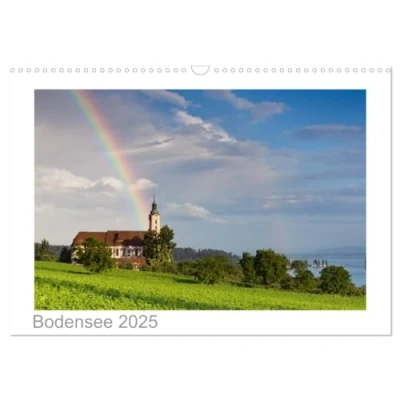 Abbildung von Bodensee 2025 (Wandkalender DIN A3 quer), CALVENDO Monatskalender
