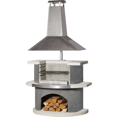 Abbildung von Buschbeck Grillkamin Zürich, BxTxH: 110x65x210 cm