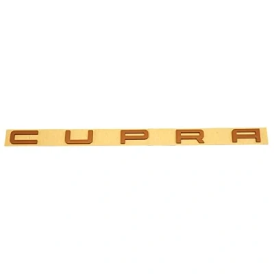 Abbildung von Seat 575853687F27A Schriftzug Cupra hinten Logo Emblem, Kupfer