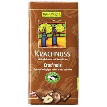 Abbildung von Rapunzel Krachnuss Vollmilch Schokolade Haselnuss HIH 100 g