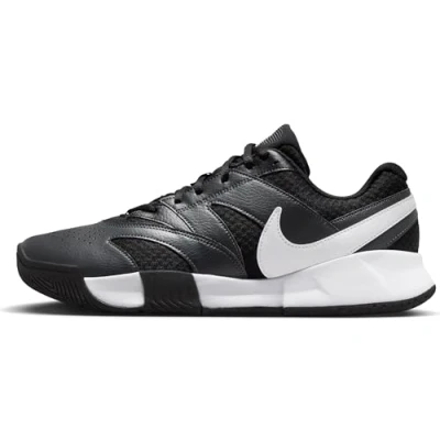 Abbildung von Nike Performance Court LITE 4 Multicourt Tennisschuh, Herren, Größe: 41, Black/white/anthracite Schuhe