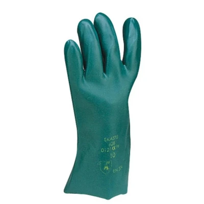 Abbildung von Ekastu Chemikalien Schutzhandschuhe 381 629 Polyvinylchlorid Chemiekalienhandschuh Größe (Handschu