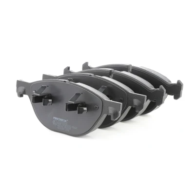 Abbildung von RIDEX 402B0562 Bremsbelagsatz Vorderachse Low Metallic für Verschleißwarnanzeiger vorbereitet mit Kolbenclip BMW: X5, X6
