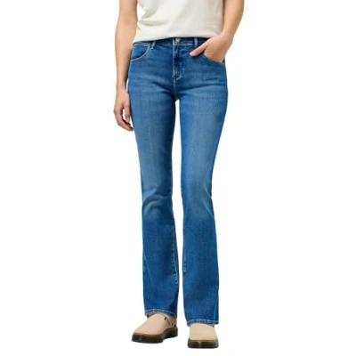 Abbildung von Wrangler Damen Jeans Bootcut, Bootcut Fit, Leg