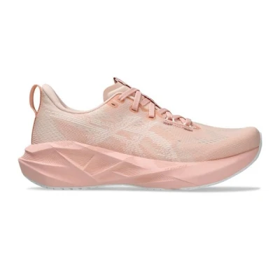Abbildung von Asics Novablast 5 Laufschuh Straße, Damen, Größe: 41.5, Breeze/white Schuhe