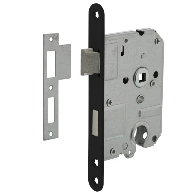 Abbildung von Intersteel Wohnzylinder Tag und Nachtschloss schwarz 55 mm